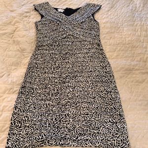 London Times black & white dress, size 8.